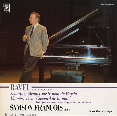 FRANCOIS, SAMSON ravel piano works (vol.2) EAC-70019