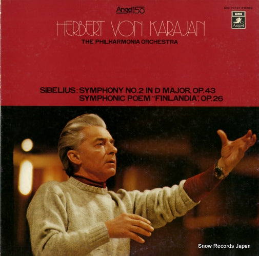 KARAJAN, HERBERT VON sibelius; symphony no.2 in d major, op.43 EAC-70107