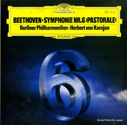 KARAJAN, HERBERT VON beethoven; symphony nr.6 pastorale MG1126