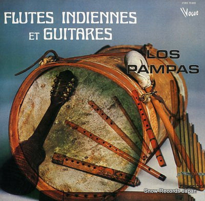 LOS PAMPAS flutes indiennes et guitares YX-6059