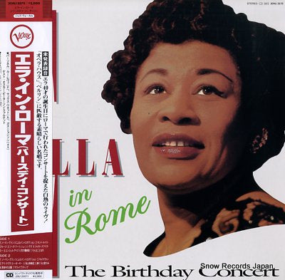 FITZGERALD, ELLA ella in rome the birthday concert 20MJ3579