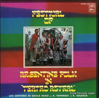 V/A festival of argentine folk in "teatro astral" EOP-80617