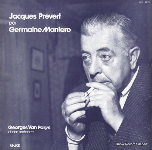 MONTERO, GERMAINE jacques prevert par germaine montero SUX-136-PG