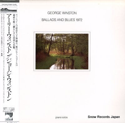 WINSTON, GEORGE ballads and blues 1972 C28Y5048