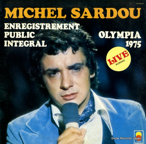 SARDOU, MICHEL enregistrement public integral / olympia 1975 YX-7089-TR