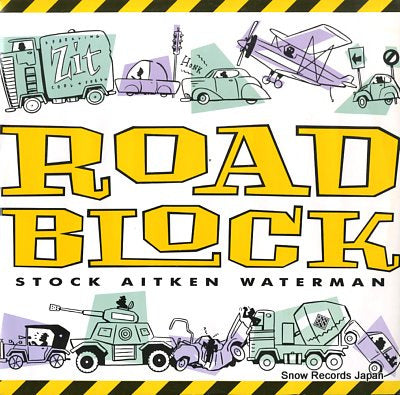 STOCK AITKEN WATERMAN road block USAT611
