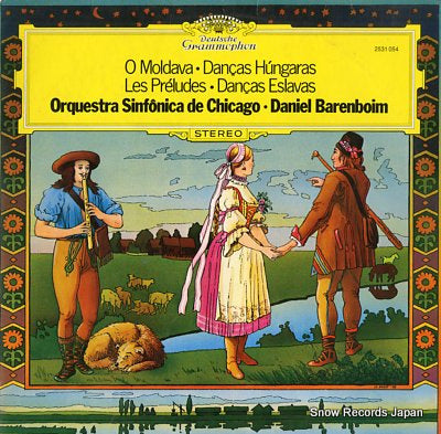 BARENBOIM, DANIEL o moldava/dancas hungaras/les preludes/dancas eslavas 2531054