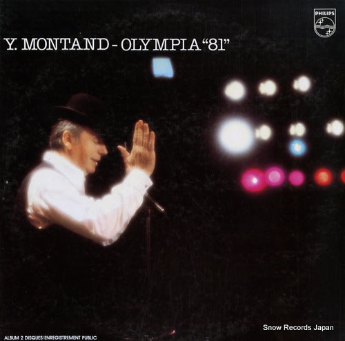 MONTAND, YVES olympia '81 25PP-40