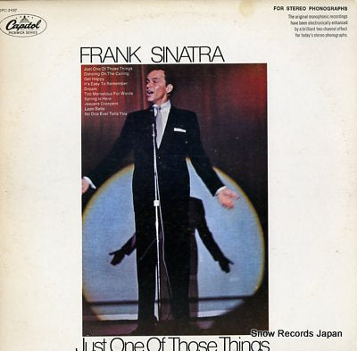 SINATRA, FRANK just one of those things SPC-3457