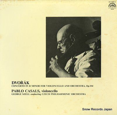 CASALS, PABLO dvorak; concerto in b minor for violoncello OS-7080-S