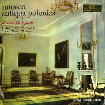 SATANOWSKI, ROBERT musica antiqua polonica XL0288