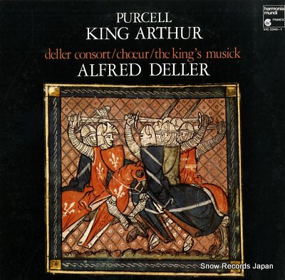 DELLER, ALFRED purcell; king arthur VIC-2240