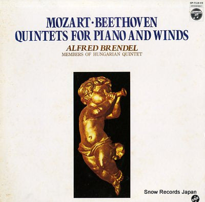 BRENDEL, ALFRED mozart; quintets for piano and winds OP-7116-VX