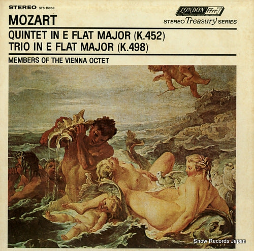 MEMBERS OF THE VIENNA OCTET mozart; quintet in e flat major STS15059