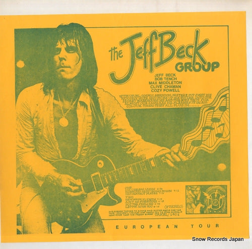 BECK, JEFF, GROUP, THE europian tour TAKRL/1901