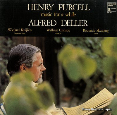 DELLER, ALFRED henry purcell; music for a while HM249