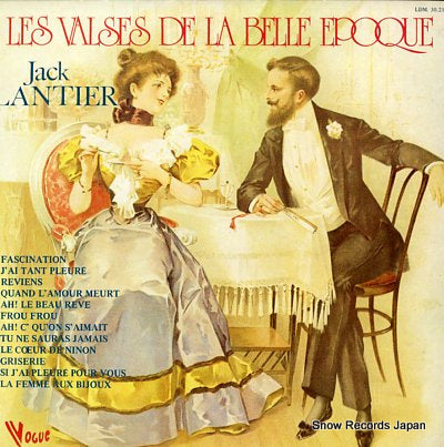 LANTIER, JACK les valses de la belle epoque YX-7027 / LDM.30.214
