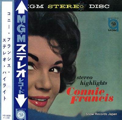 FRANCIS, CONNIE stereo highlights YS-5028