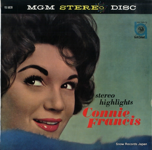 FRANCIS, CONNIE stereo highlights YS-5028