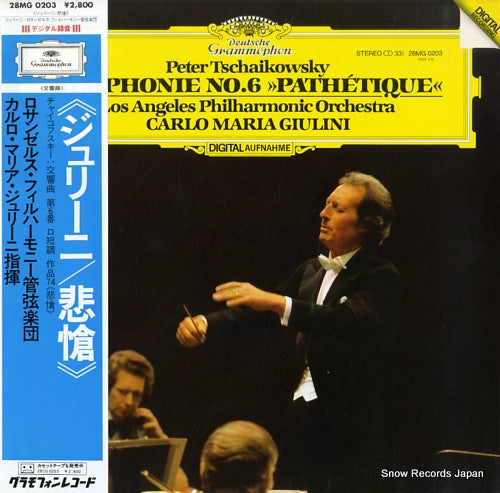 GIULINI, CARLO MARIA tschaikowsky; symphony no.6 pathetique 28MG0203