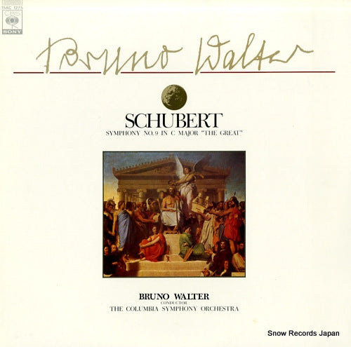 WALTER, BRUNO schubert; symphony no.9 in c major "the great" 15AC1275