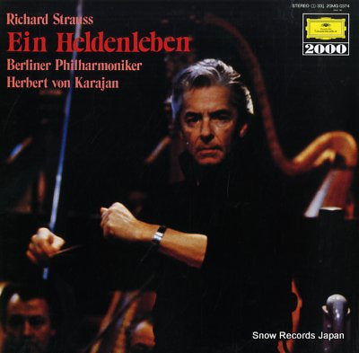 KARAJAN, HERBERT VON strauss; ein heldenleben 20MG0374