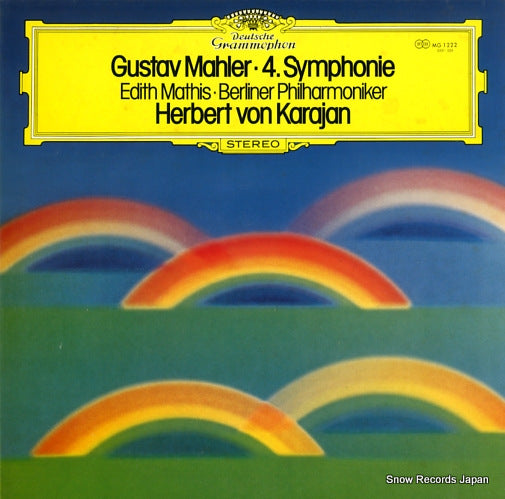 KARAJAN, HERBERT VON mahler; 4 symphonie MG1222