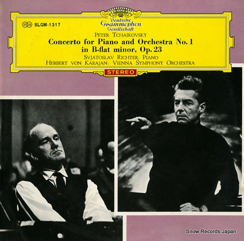 KARAJAN, HERBERT VON tchaikovsky; concerto for piano and orchestra no.1 SLGM-1317
