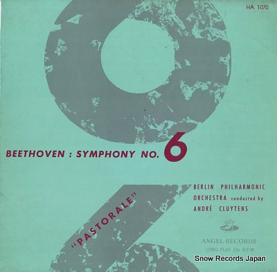 CLUYTENS, ANDRE beethoven; symphony no.6 "pastorale" HA1070