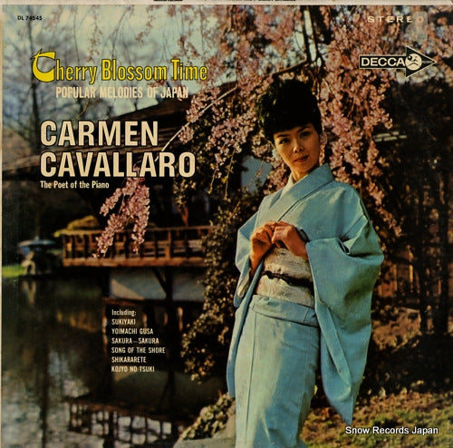 CAVALLARO, CARMEN cherry blossom time popular melodies of japan DL74545