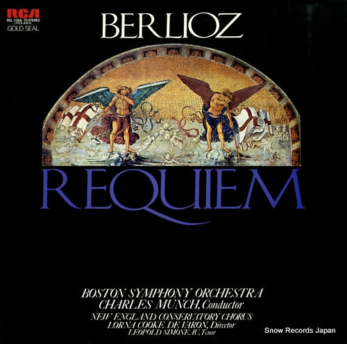MUNCH, CHARLES berlioz; requiem RCL-1069-70