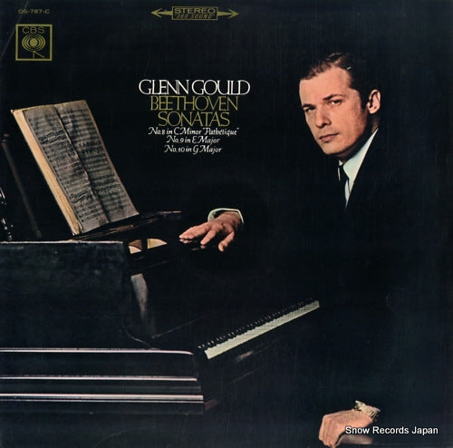 GOULD, GLENN beethoven; sonatas OS-787-C