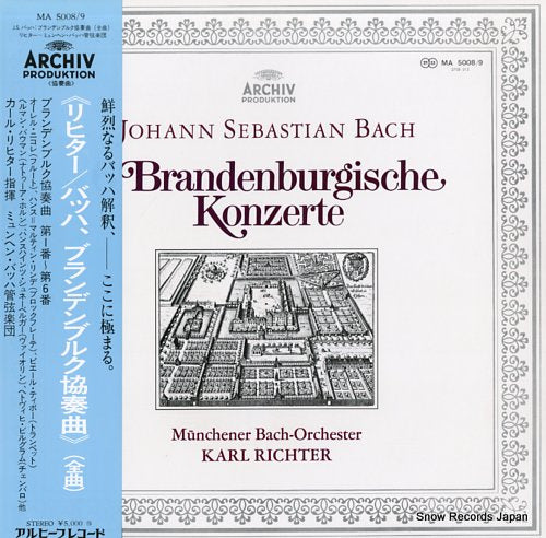 RICHTER, KARL bach; brandenburgische konzerte MA5008/9