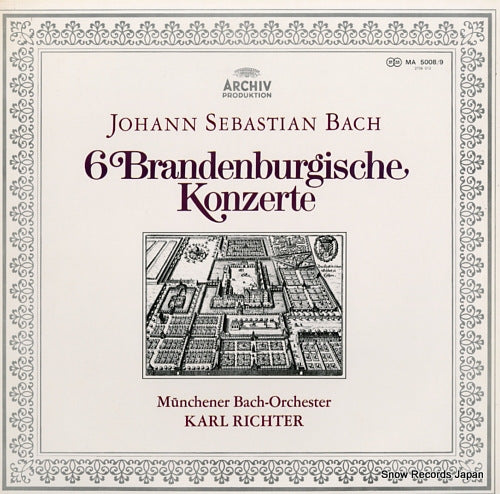 RICHTER, KARL bach; brandenburgische konzerte MA5008/9