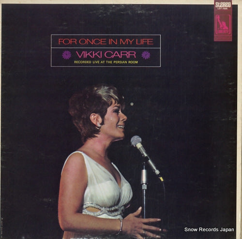 CARR, VIKKI for once in my life LST-7604