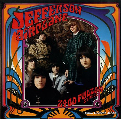 JEFFERSON AIRPLANE 2400 fulton street 5724-1-R