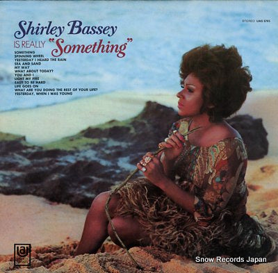 BASSEY, SHIRLEY shirley bassey is really "something" UAS6765
