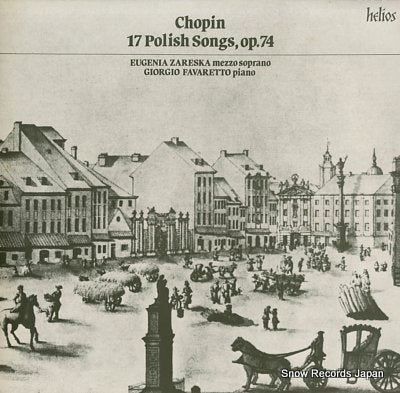 ZARESKA, EUGENIA chopin; 17 polish songs op.74 H88001