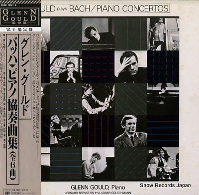 GOULD, GLENN bach; piano concertos 40AC1612-3