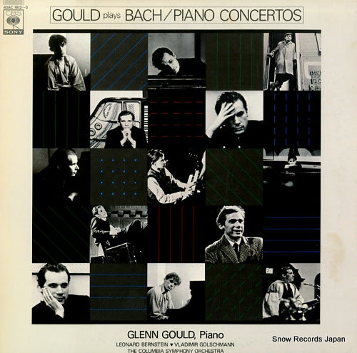 GOULD, GLENN bach; piano concertos 40AC1612-3