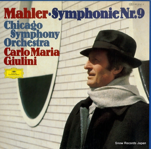 GIULINI, CARLO MARIA mahler; symphonie no.9 MG8241/2