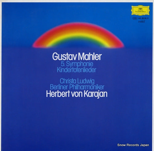 KARAJAN, HERBERT VON mahler; 5.symphonie & kindertotenlieder MG8058