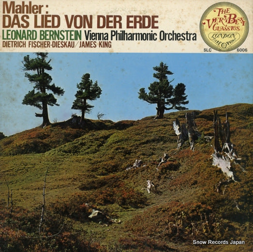 BERNSTEIN, LEONARD mahler; das lied von der erde SLC6006