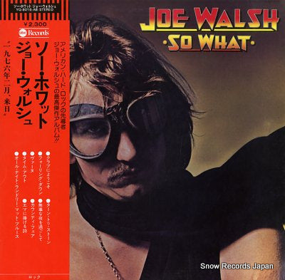 WALSH, JOE so what YQ-8016-AB