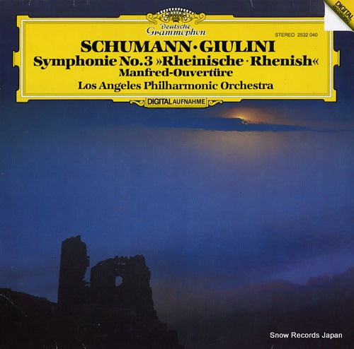 GIULINI, CARLO MARIA schumann; symphonie nr.3 "rheinische" 2532040