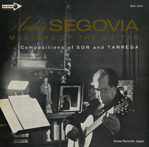 SEGOVIA, ANDRES masters of the guitar MCA-2004