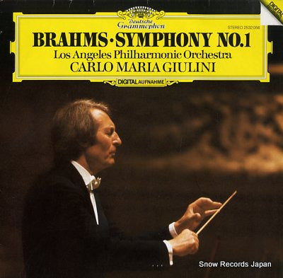 GIULINI, CARLO MARIA brahms; symphony no.1 2532056