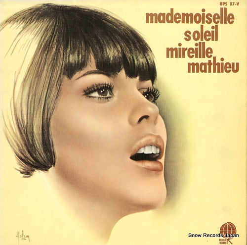 MATHIEU, MIREILLE mademoiselle soleil mireille mathieu UPS-87-V