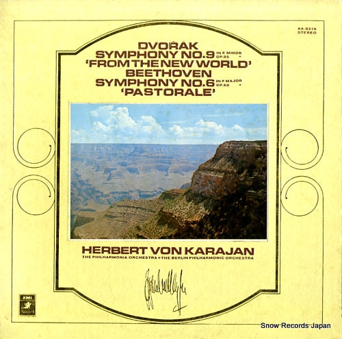 KARAJAN, HERBERT VON dvorak; symphony no.9 "from the new world" AA-8216