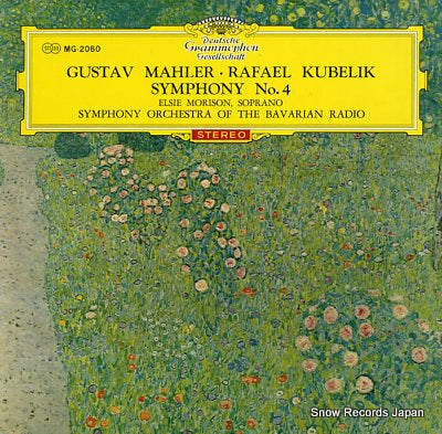 KUBELIK, RAFAEL gustav mahler; symphony no.4 MG-2060